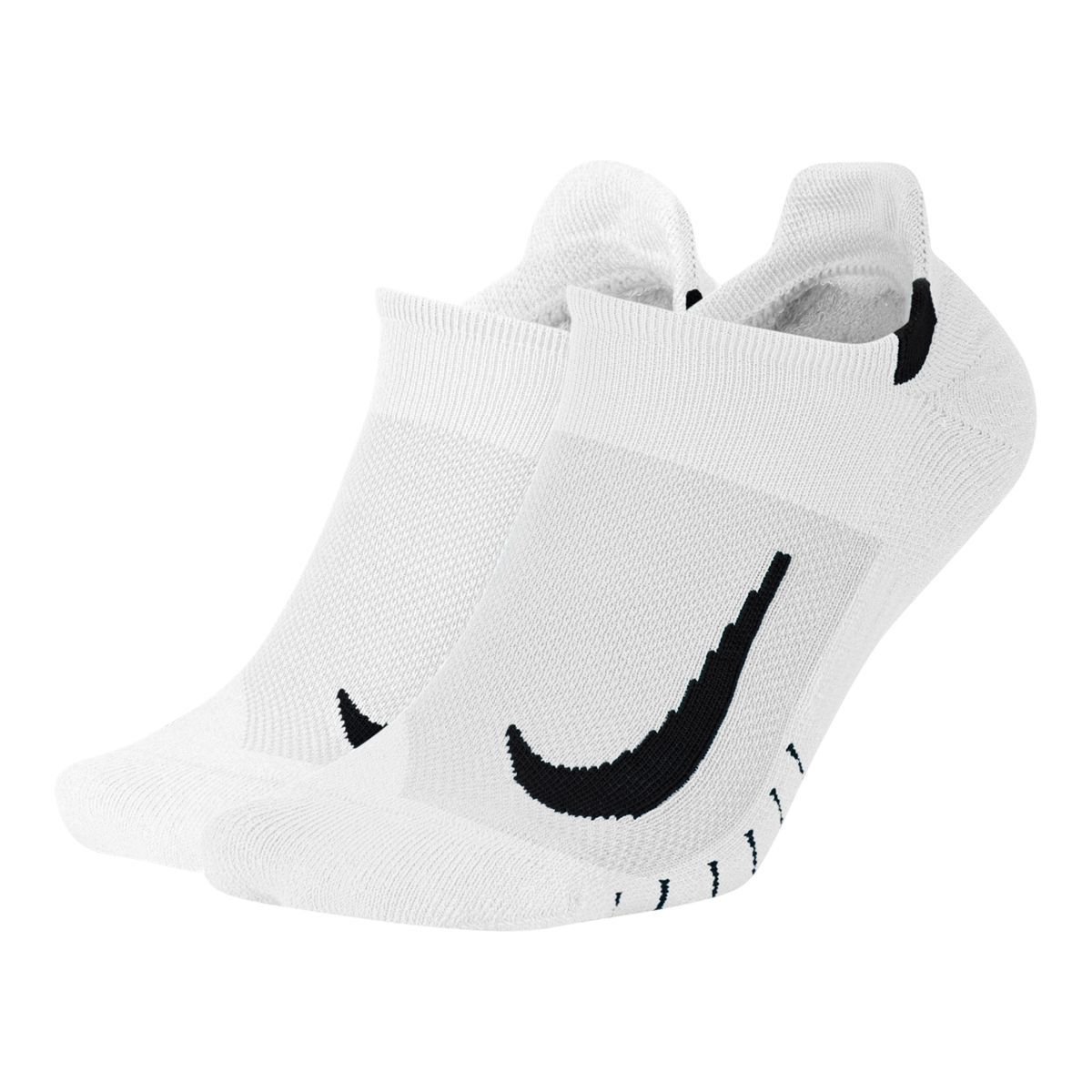 Nike Women's Run Multiplier No-Show Socks  Breathable  2-Pack