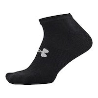 Under Armour Women's Training CottonTech No-Show Socks - 3-Pack Side_Left