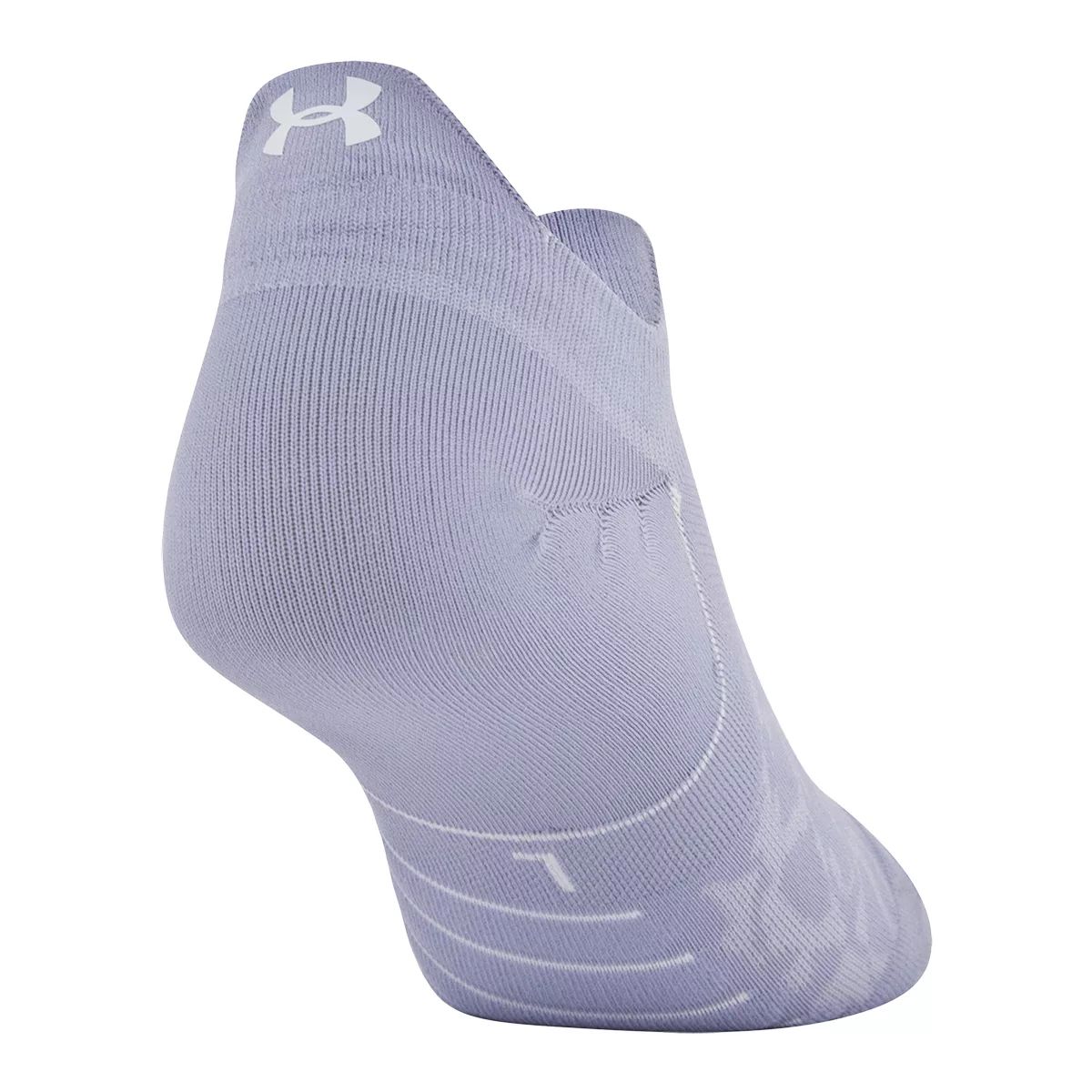 Under Armour Women's Breathe No-Show Socks, Moisture-Wicking, 3-Pack Back_Angled_Right