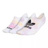 adidas Originals Women's Colour Wash Super No Show Socks - 3 Pack Front_Angled_Left