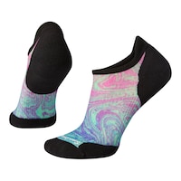 Smartwool Women's PhD® Run Light Elite All Over Print Micro Socks Composite_or_Mixed