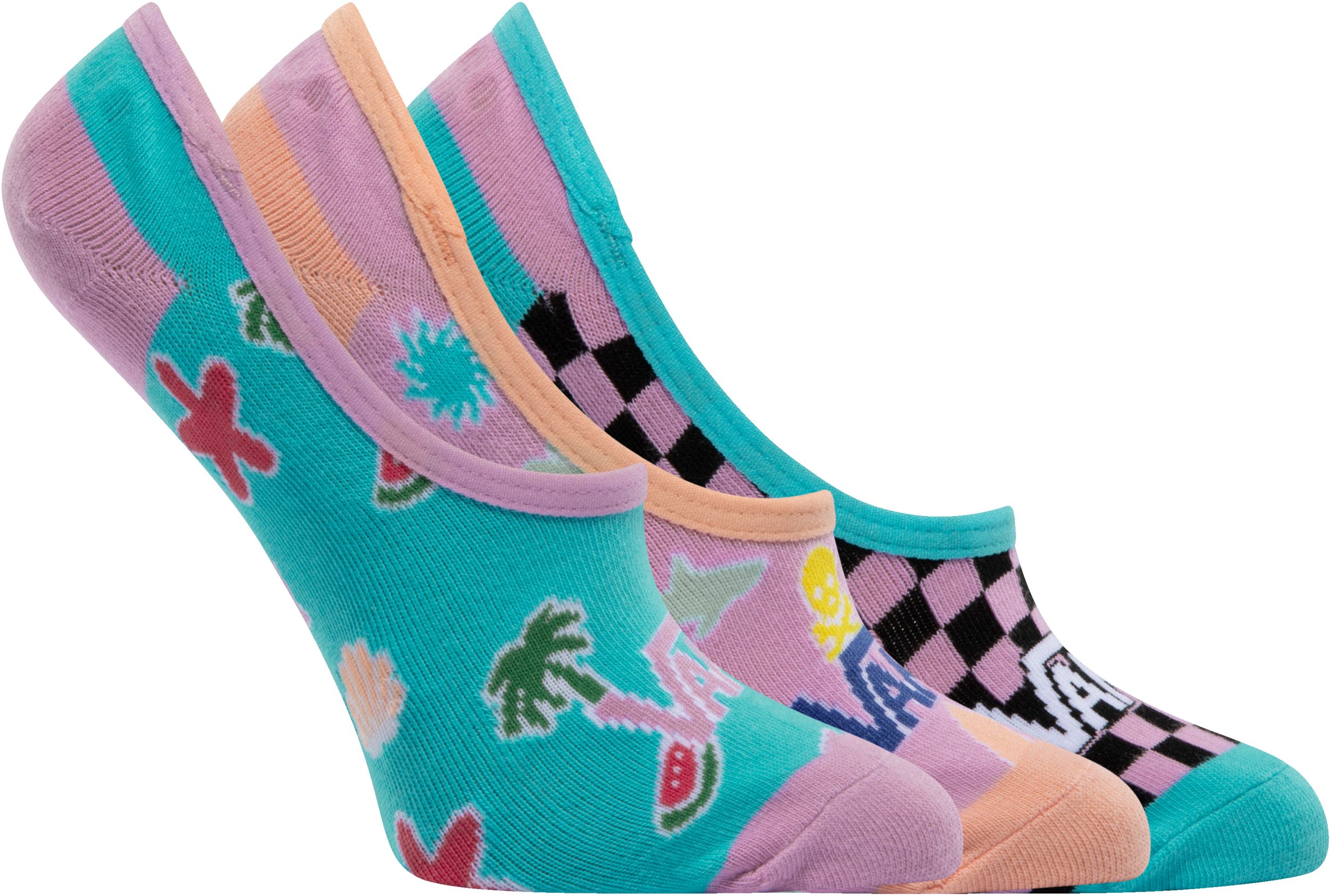 Vans Women's Canoodle Invisible Socks - 3 Pack