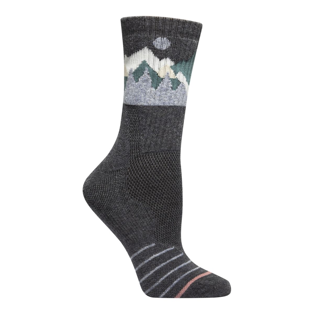 Woods Women's MacBrien Hiking Quarter Crew Socks