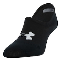Under Armour Women's Breathe Lite Ultra Low Socks, Quick-Dry, 3-Pack Front_Angled_Left