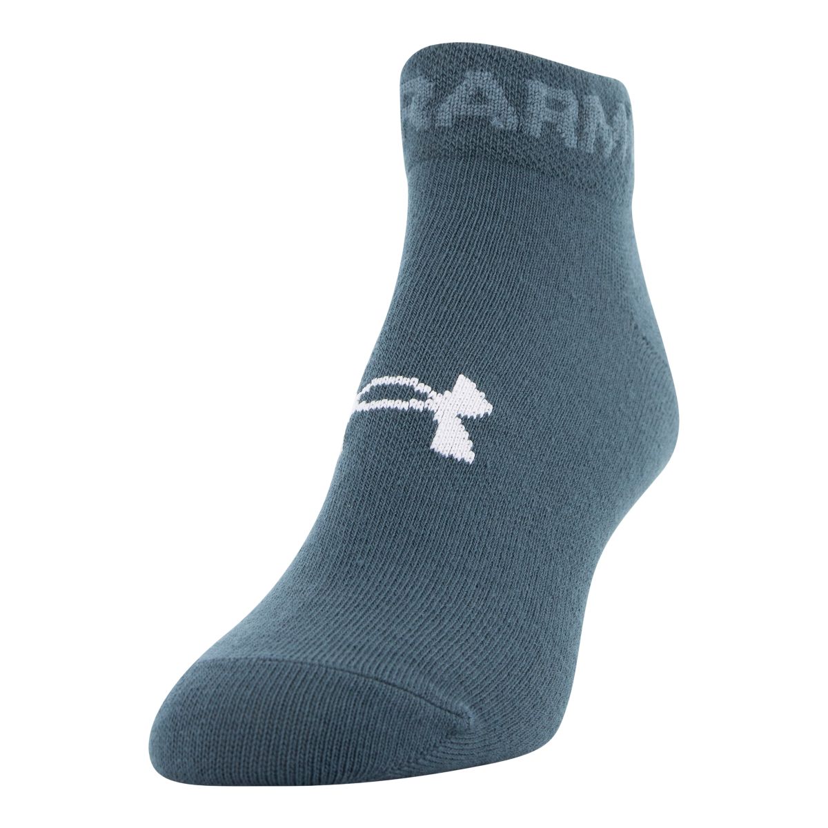 Under Armour Women's Essential No-Show Socks, Arch Support, 6-Pack