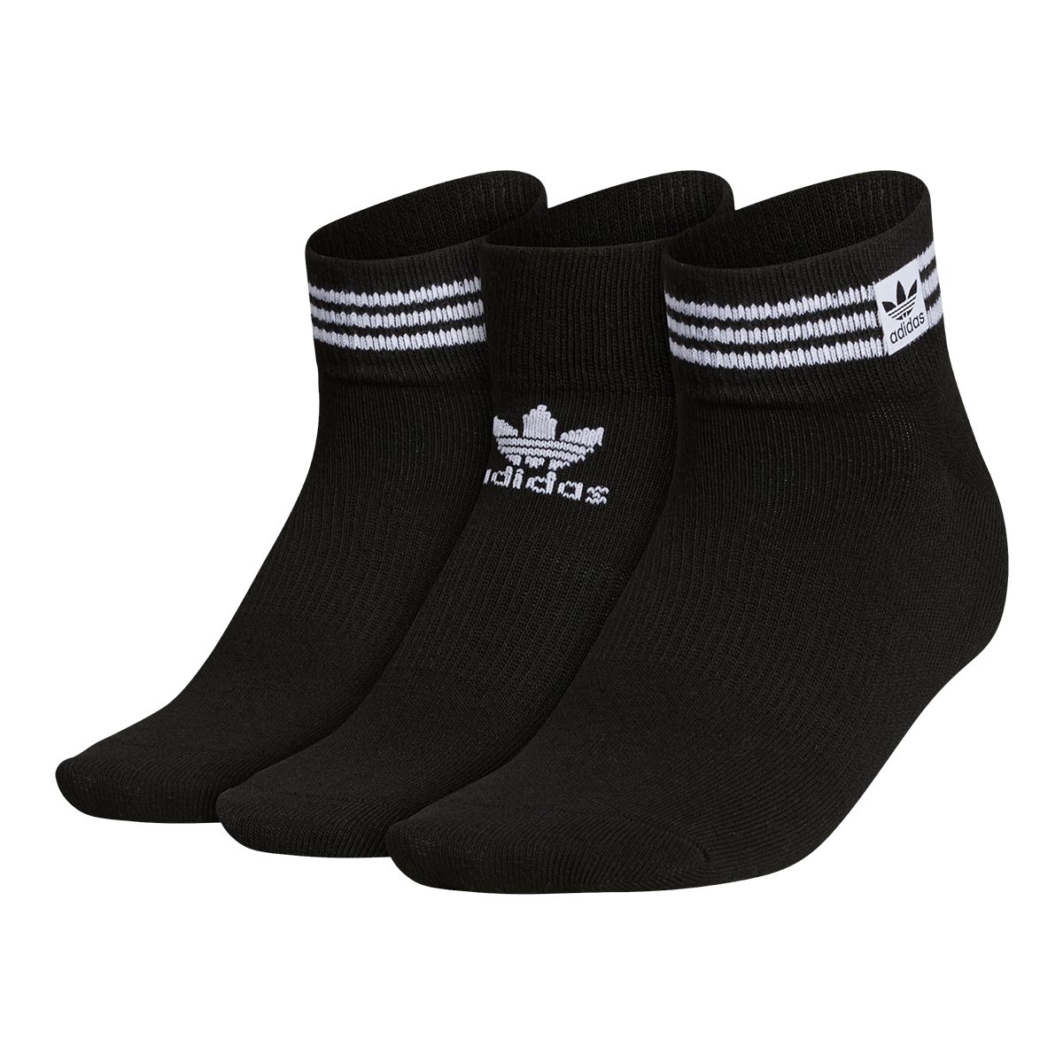adidas Originals Women's Superlite Logo Low Socks - 3 Pack