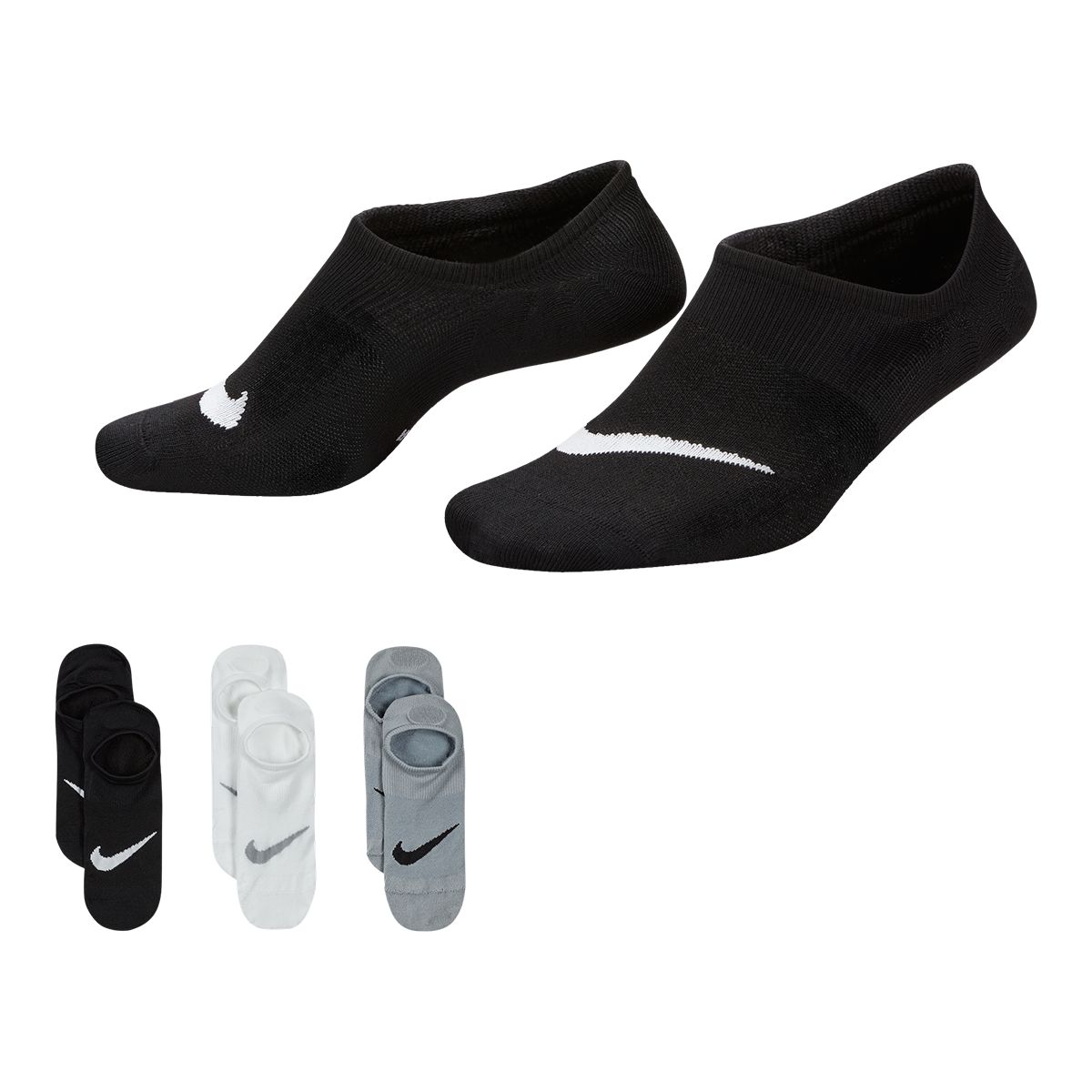 Nike Women’s Everyday Footie Socks 3pk
