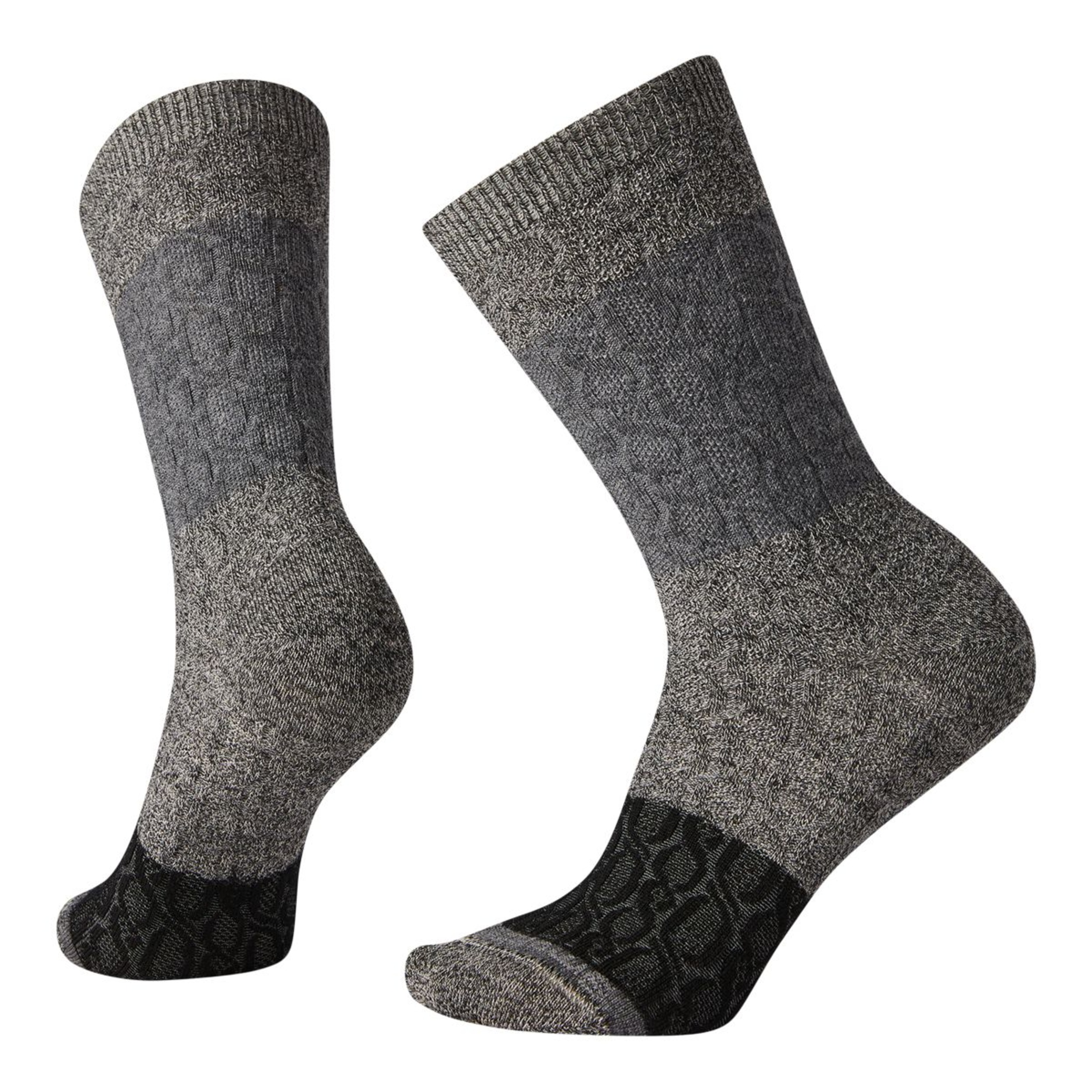 Smartwool Women's Cable Colour Block Crew Socks | Atmosphere