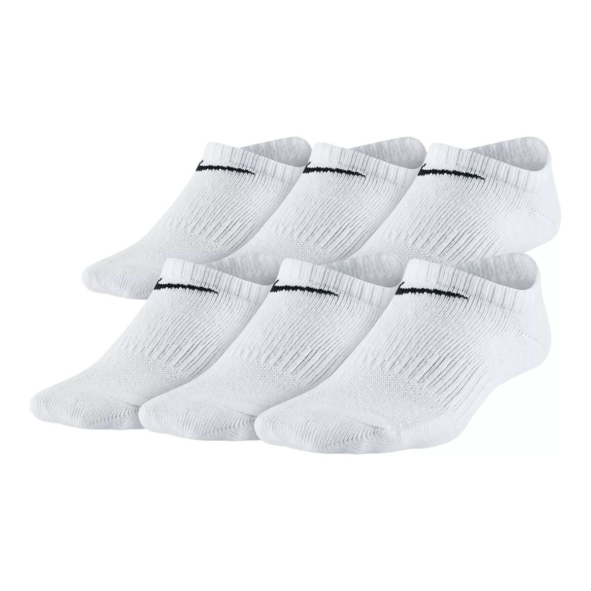 Nike Youth Everyday Lightweight No Show Sock - 6 Pack