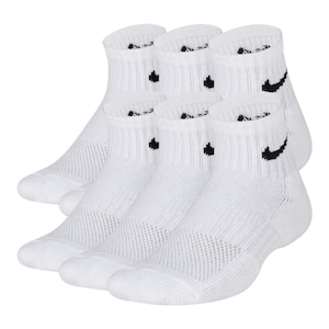 Nike Kids' Performance Cushioned Crew Training Socks (6 Pair)