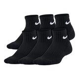 Nike Youth Everyday Cushion Ankle Sock - 6 Pack Front_Angled_Left