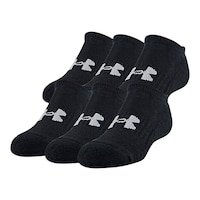 Under Armour Kids' Training No Show Socks 6pk Front_Angled_Left