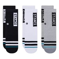 Stance Kids' Uncommon OG Crew Socks - 3 pk Front_Flat