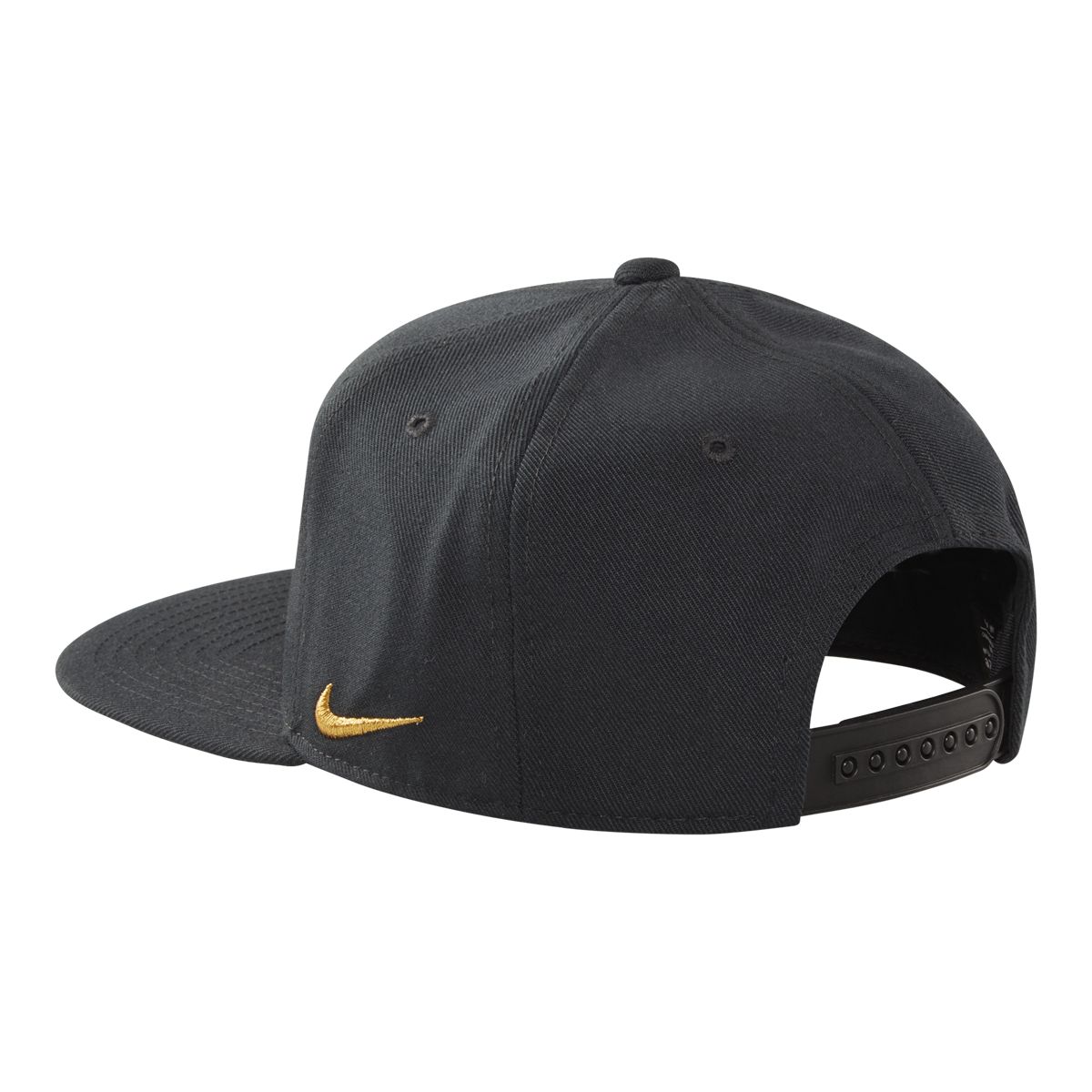 Nike Pro Boys' Hockey Flatbill Cap Back_Angled_Left
