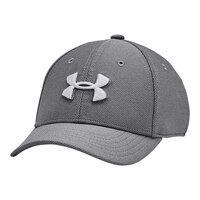 Under Armour Boys' Blitzing Heathered Cap Front_Angled_Left