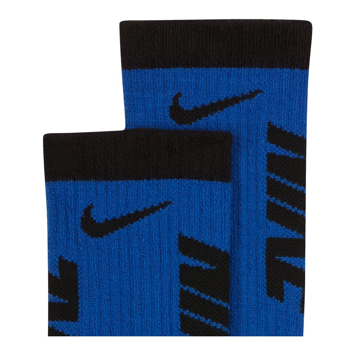 Nike Boys' Everyday HBR Cushioned Crew Socks - 3 Pack CloseUp