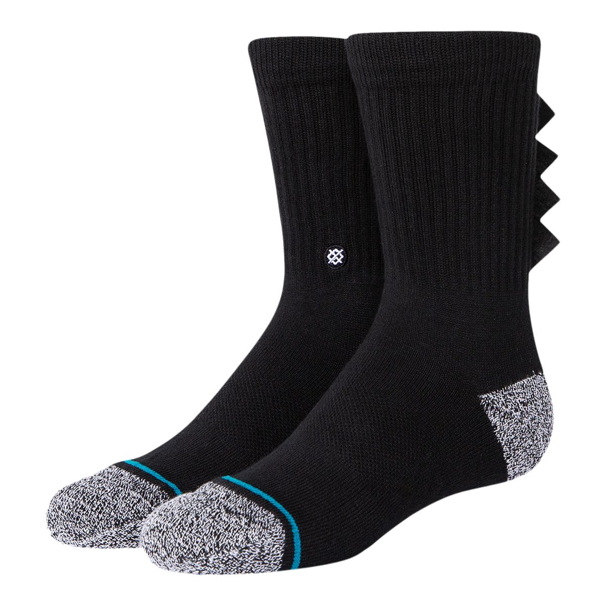 Stance Boys' Dino Day Crew Socks Front_Angled_Left