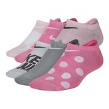 Nike Girls’ Everyday Lightweight GFX No Show - 6 Pack Front_Angled_Left