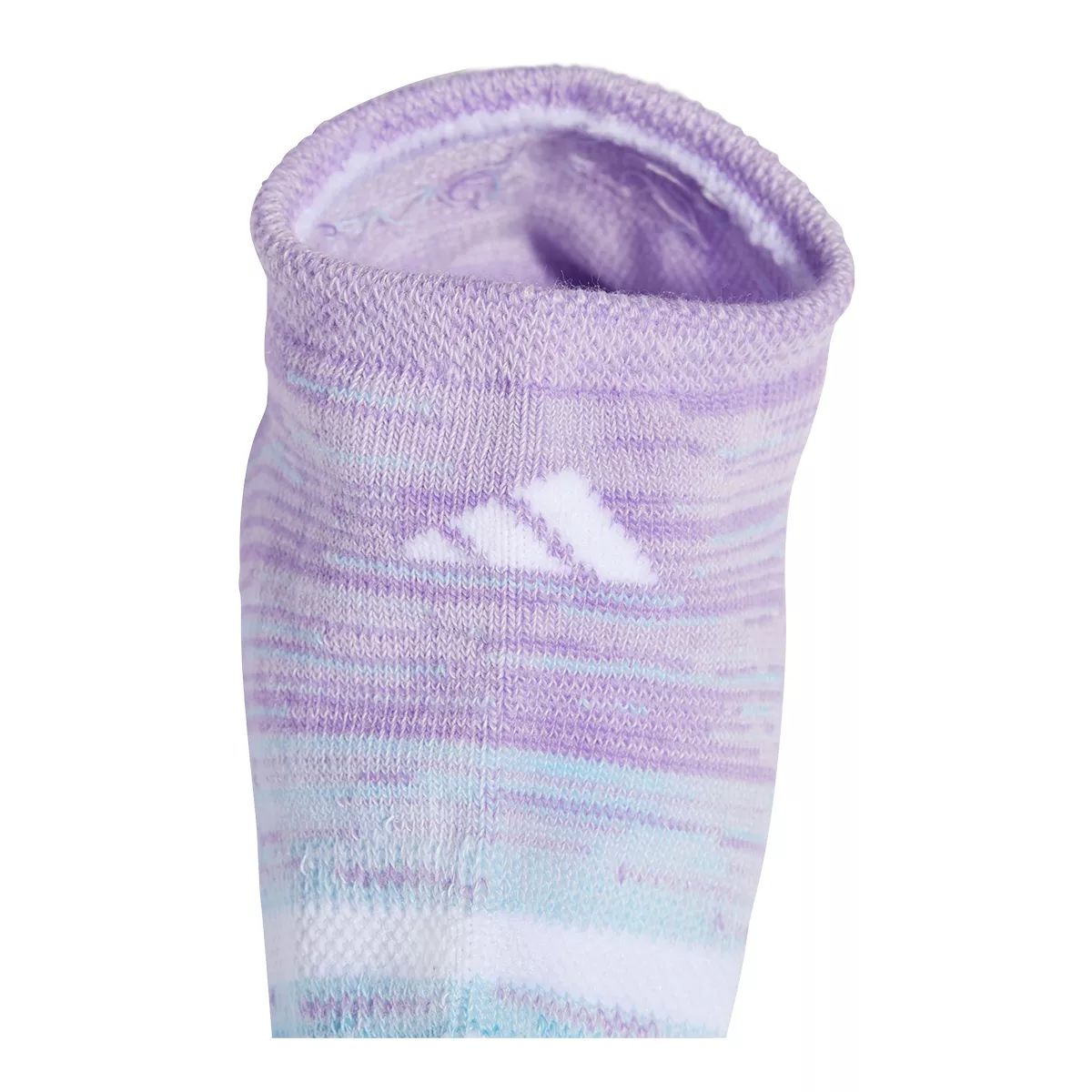 adidas Kids' Superlite Spacedye No Show Socks 6pk
