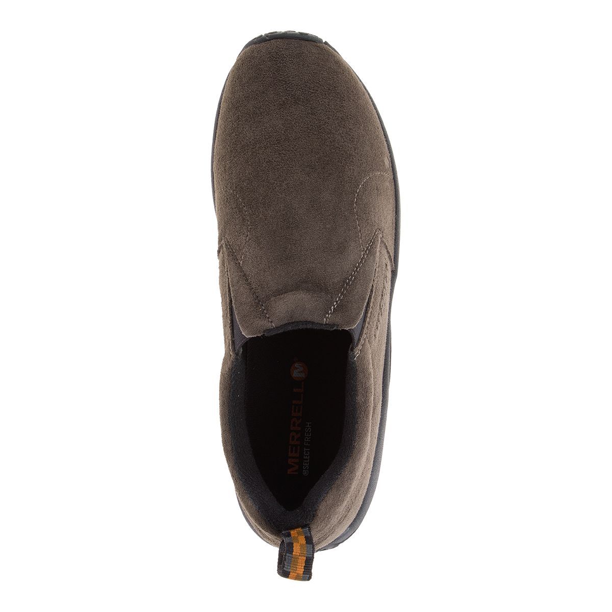 Merrell Shoes: Men's J63839W Brown Nubuck Jungle Moc Slip-On Shoes