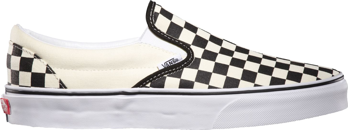 Image of Vans Men's Classic Checkerboard Skate Shoes Sneakers Low Top Casual Slip On