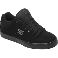 DC Men's Pure Low Top Breathable Mesh Skate Shoes Front_Three_Fourths_Angled_Right