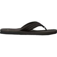 Quiksilver Men's Carver Flip Flops/Sandals, Leather, Suede, Slip Resistant Side_Right