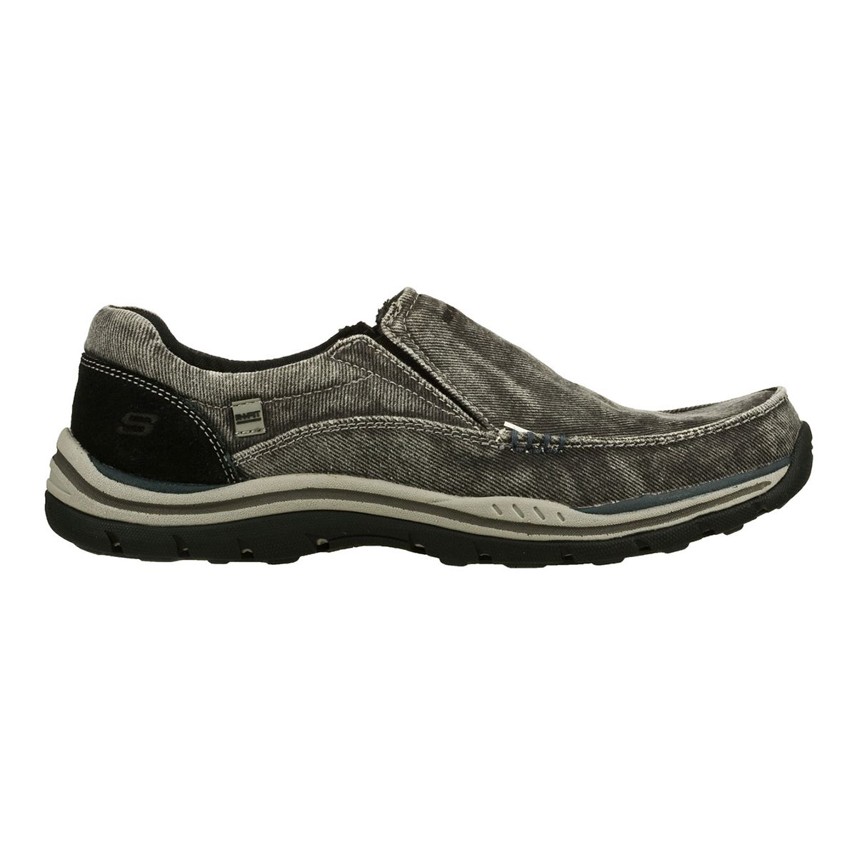 Skechers Men's Expected Avillo Relaxed Fit Slip On Shoes - Black