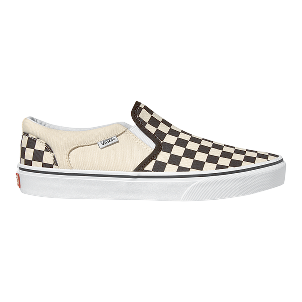 Vans Men's Asher Skate Shoes  Sneakers Casual Slip-On Canvas