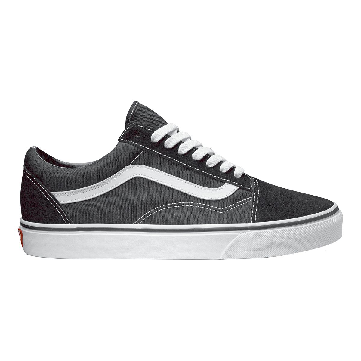 Mens black shop and white vans