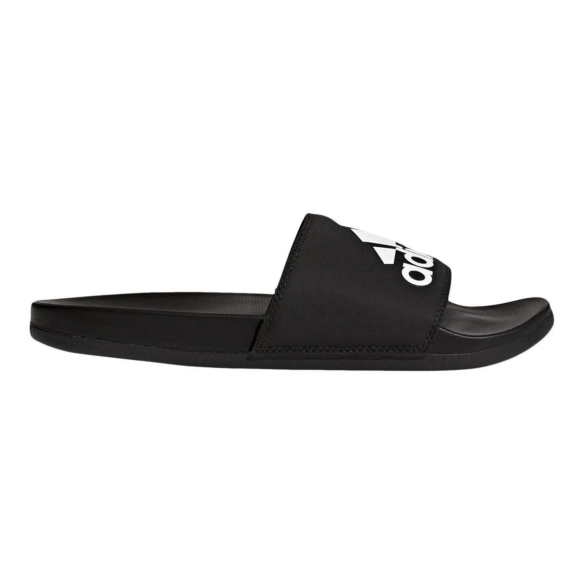 adidas Men's Adilette Cloudfoam + Logo Slides/Sandals, Sport | SportChek