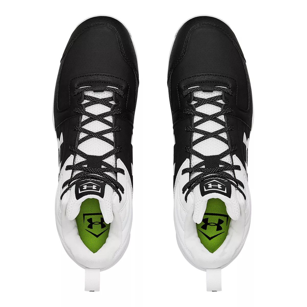 Under Armour Men's Leadoff Rubber Molded Baseball Shoes/Cleats, Mid Top, Softball