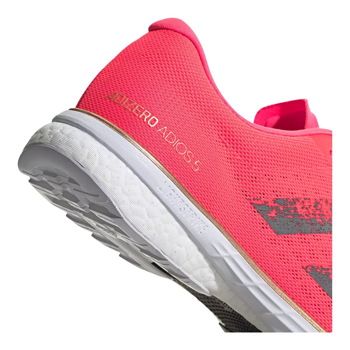 adidas Men's Adizero Lightweight Mesh Adios 5 Running Shoes