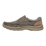 Skechers Men's Expected Avillo Canvas Slip On Shoes Side_Left