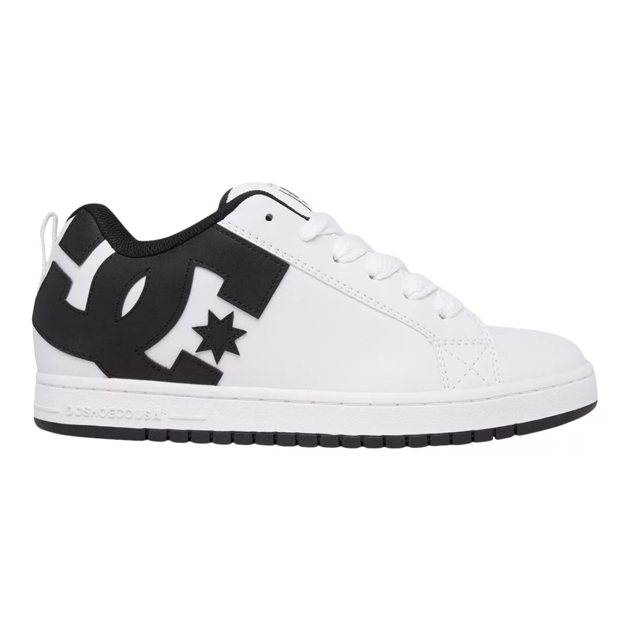 DC Men's Court Graffik Lightweight Mesh Skate Shoes