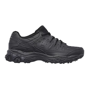 Skechers Men's Afterburn Memory Fit Wide Fit Walking Shoes