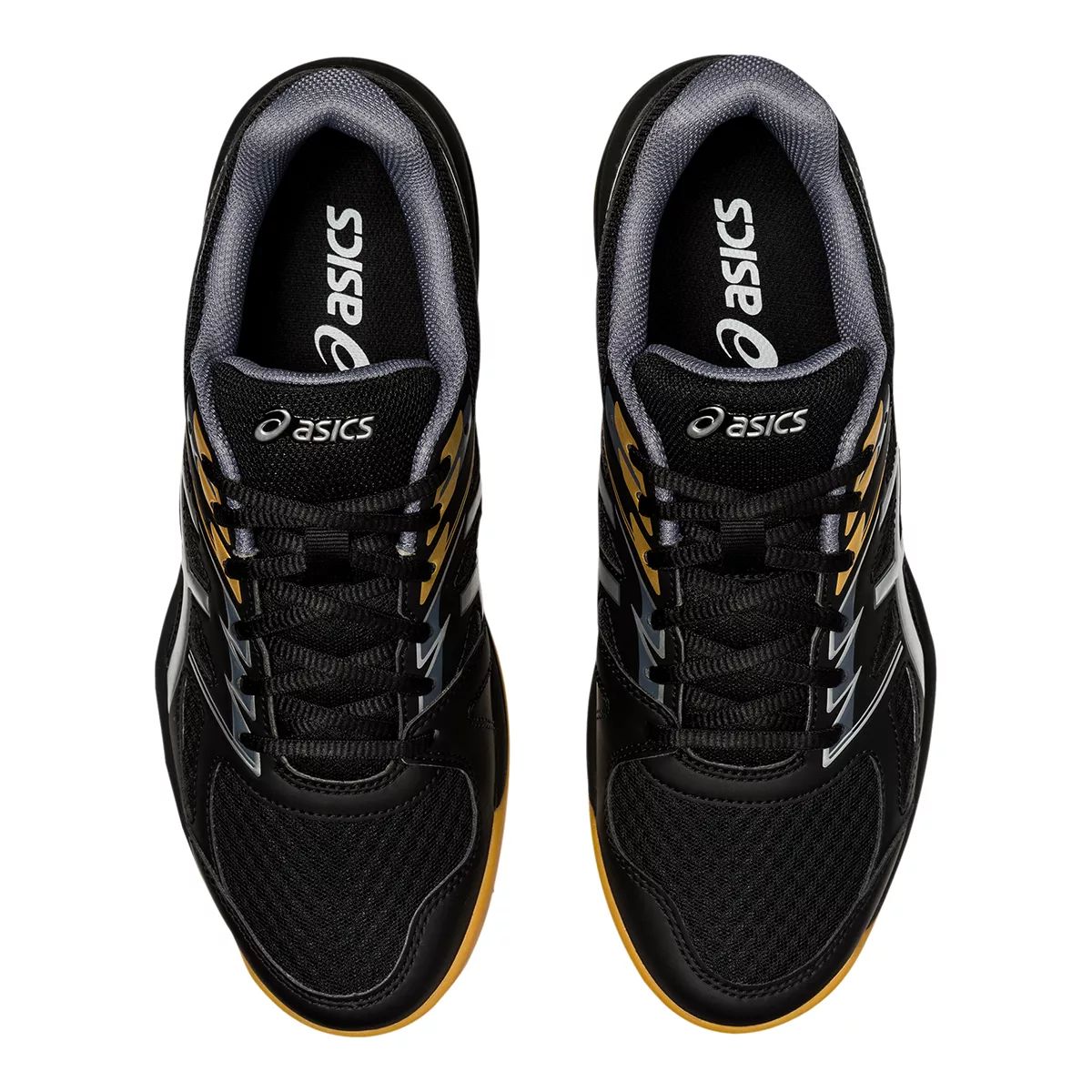 ASICS Men's Upcourt 4 Indoor Court Volleyball Shoes, Low Top, Tennis, Badminton, Cushioned