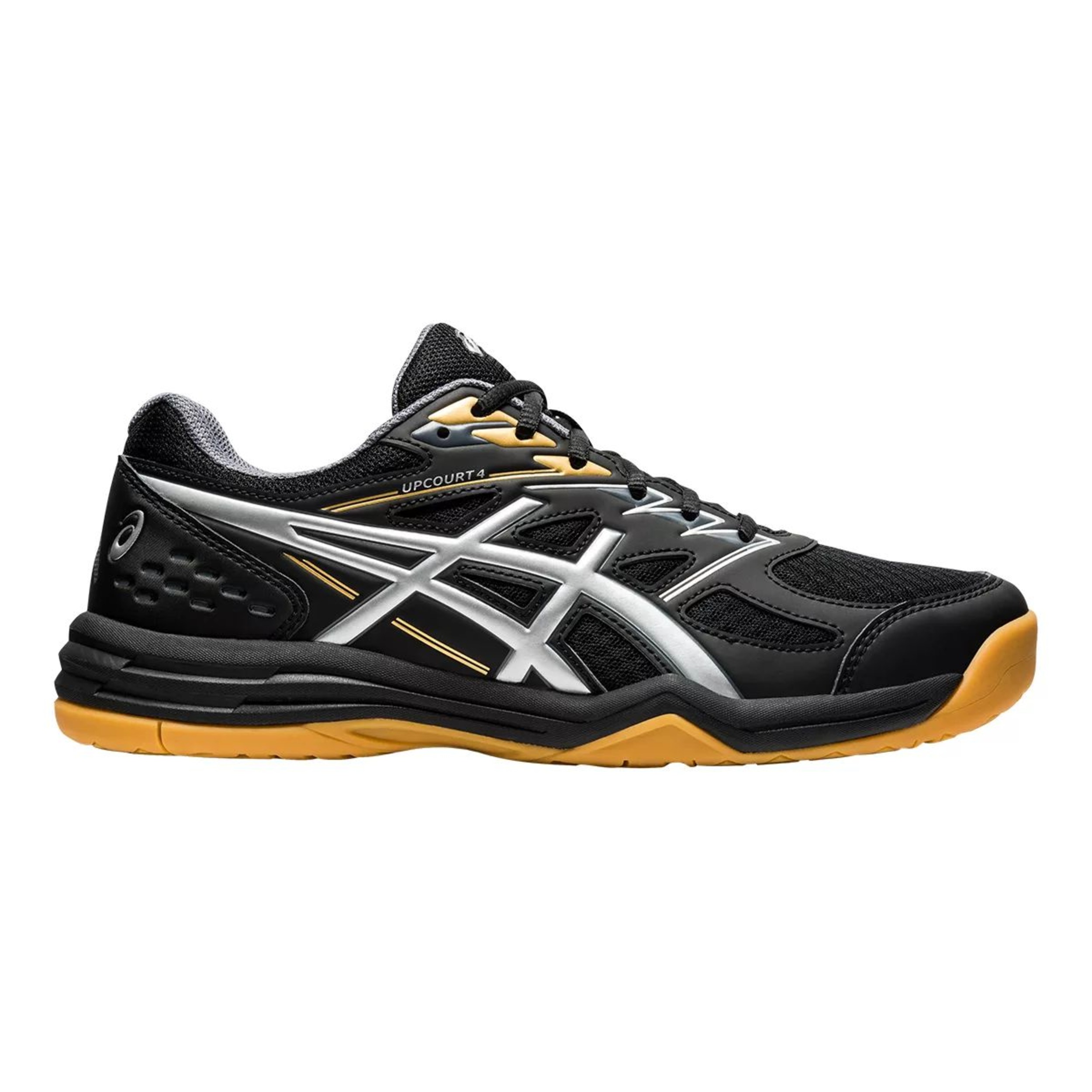 ASICS Men's Upcourt 4 Indoor Court Volleyball Shoes, Low Top, Tennis, Badminton, Cushioned