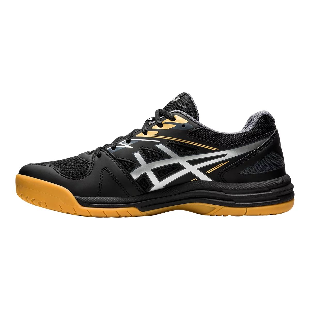 ASICS Men's Upcourt 4 Indoor Court Volleyball Shoes, Low Top, Tennis, Badminton, Cushioned