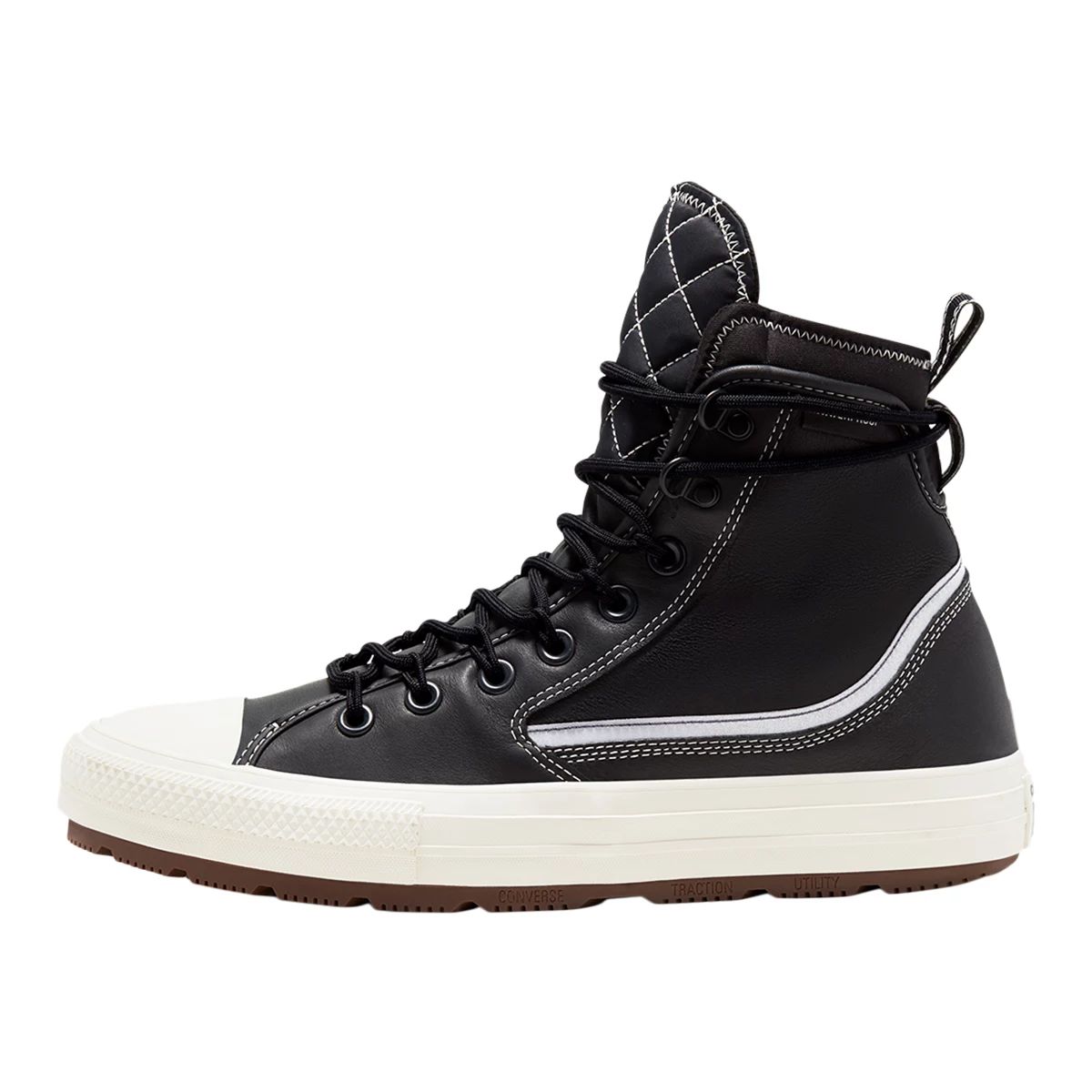 Converse Men's Chuck Taylor All Star Boots, High Top, All Terrain, Sneaker, Leather, Waterproof