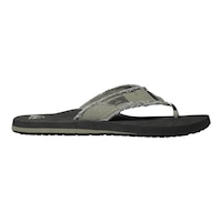 Quiksilver Men's Monkey Abyss Canvas Supported Cushioned Sandals Side_Right