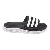 adidas Men's Duramo SL Slides/Sandals, Adjustable, Cushioned Side_Right