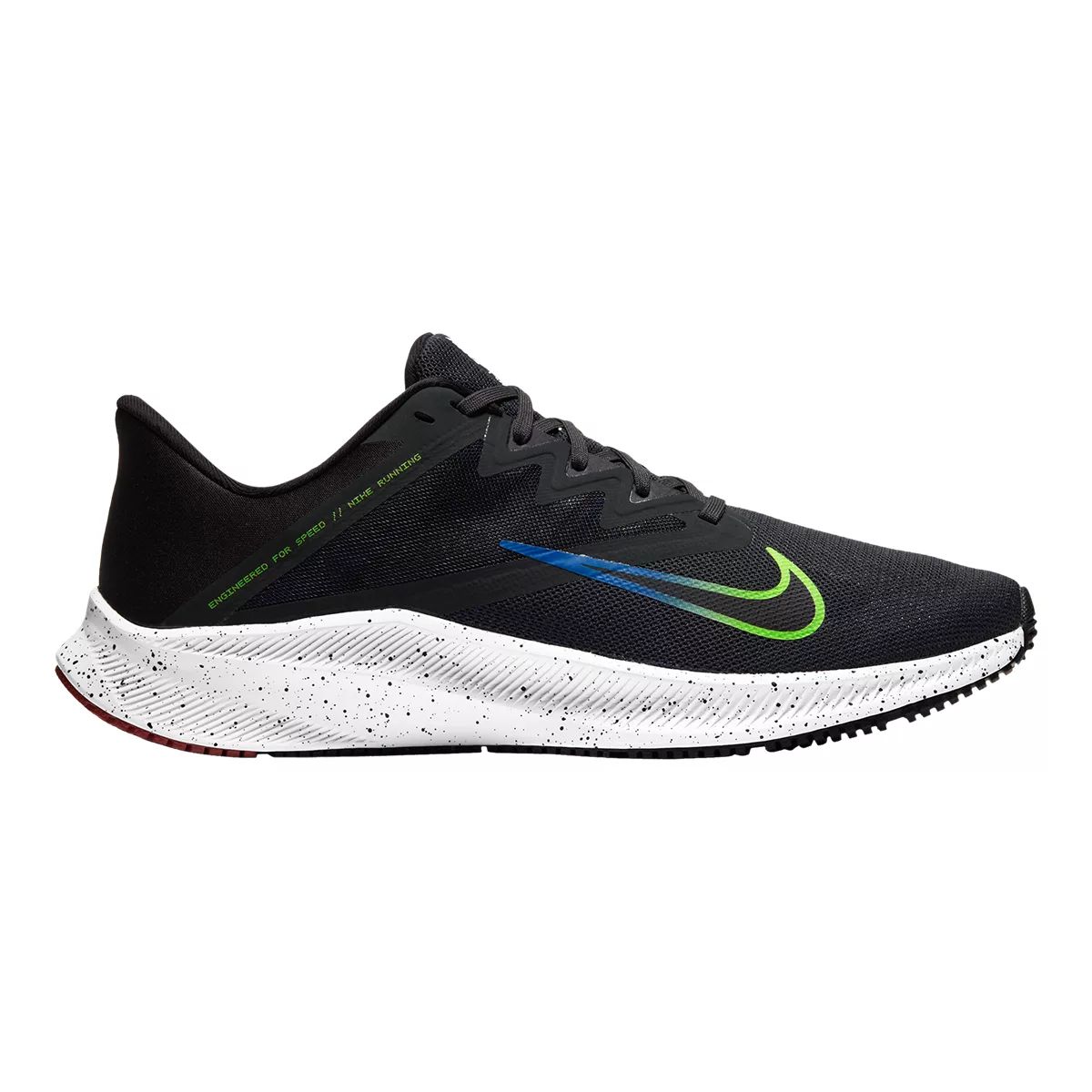 Nike Men's Quest 3 WR Lightweight Mesh Running Shoes