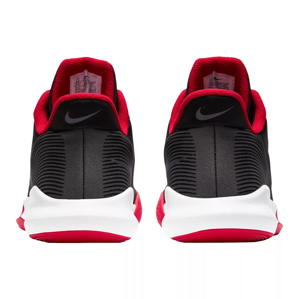 Nike Men's Precision IV Basketball Shoes, Indoor, Cushioned