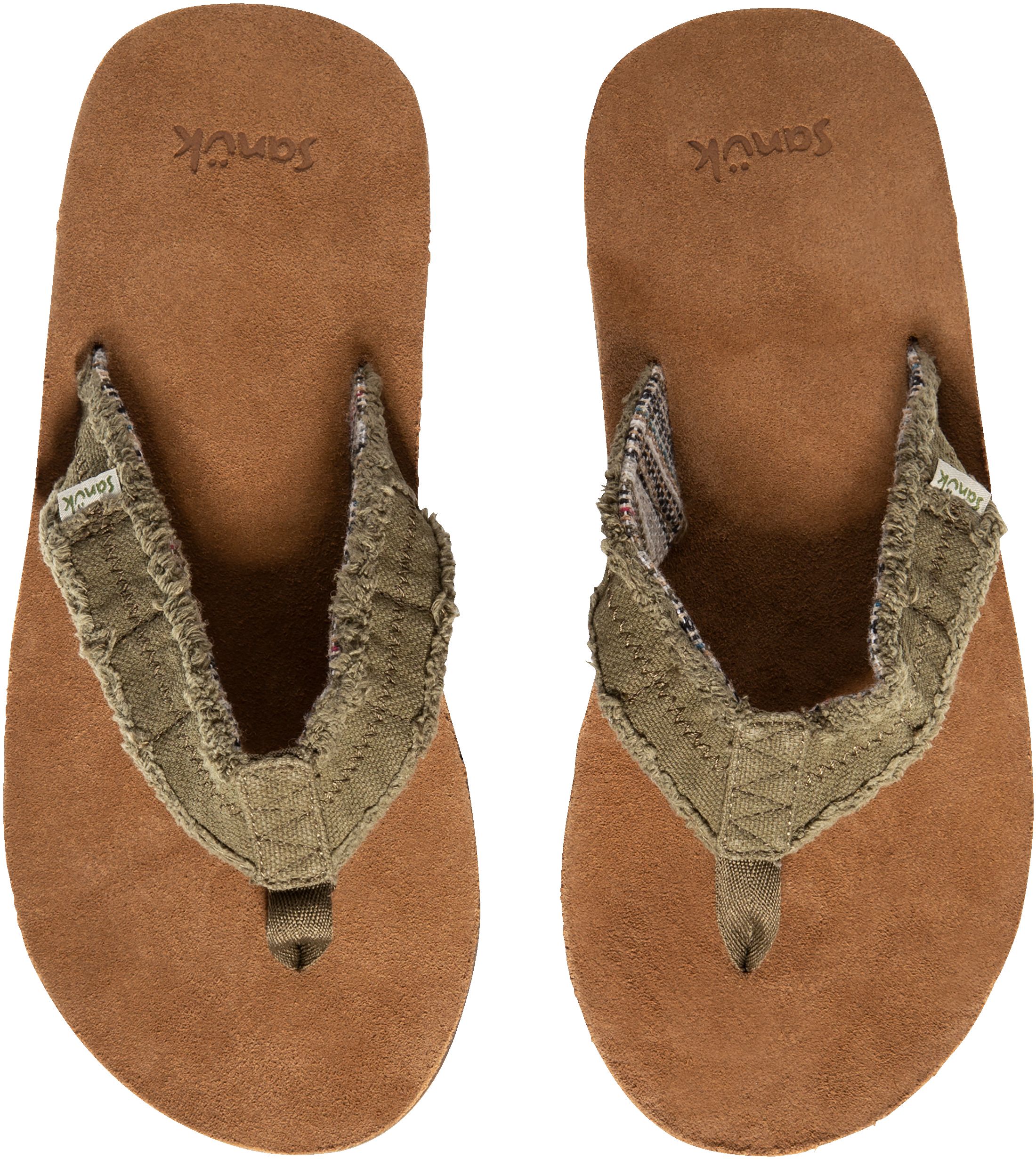 Sanuk Men s Fraid Not Soft Top Sandals Atmosphere