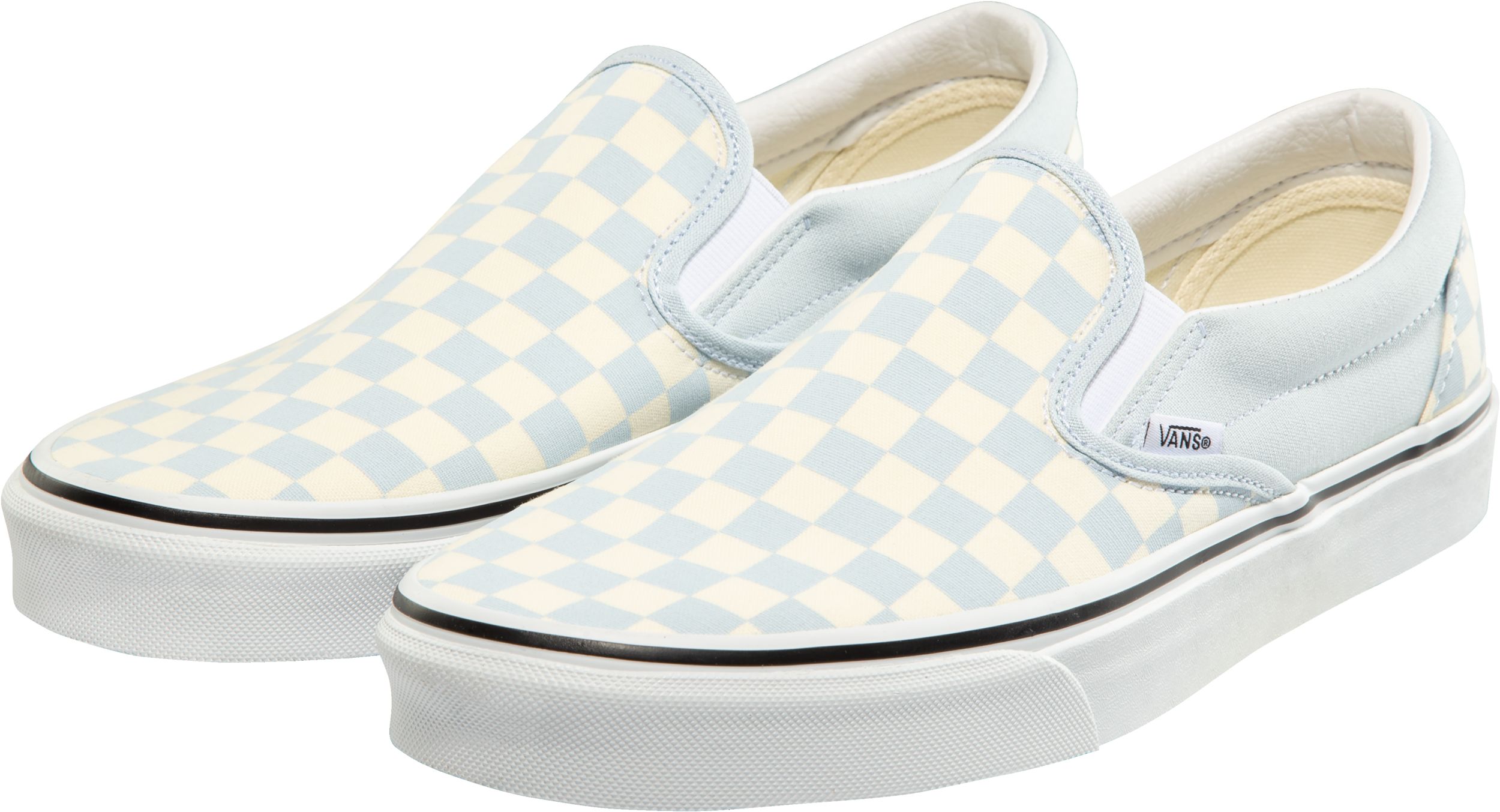 Vans Men's Classic Slip-On Checker Stake Shoes