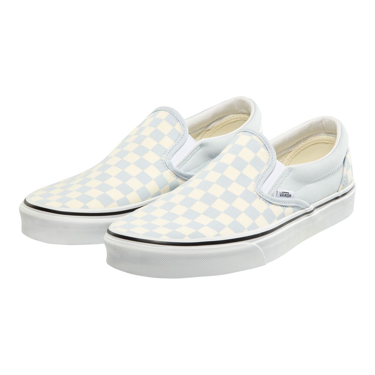 Vans Men's Classic Slip-On Checker Stake Shoes