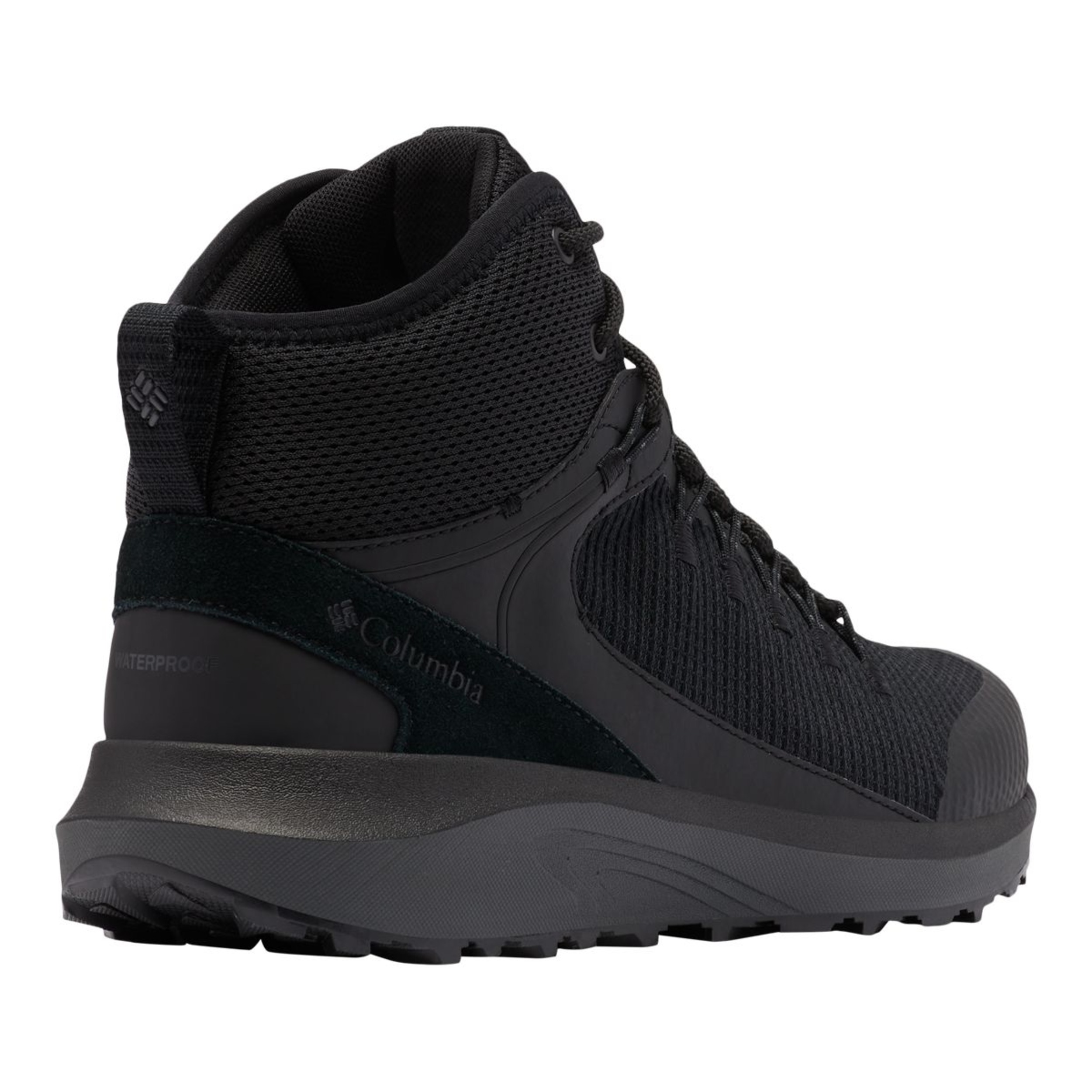 Columbia Trailstorm Waterproof Mid Hiking Shoe - Black/Dark Grey main image 0