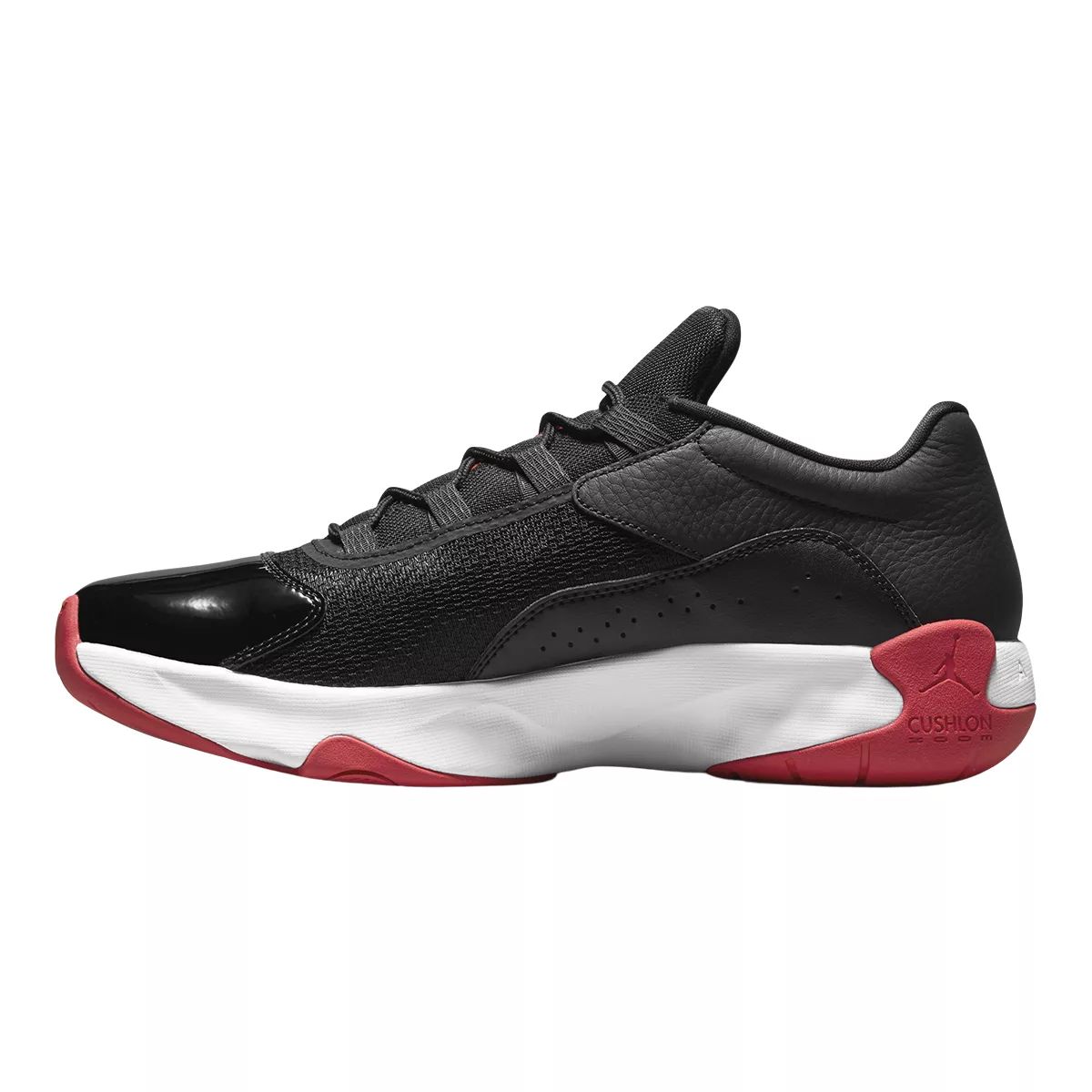 Jordan 11 red hot sale low top