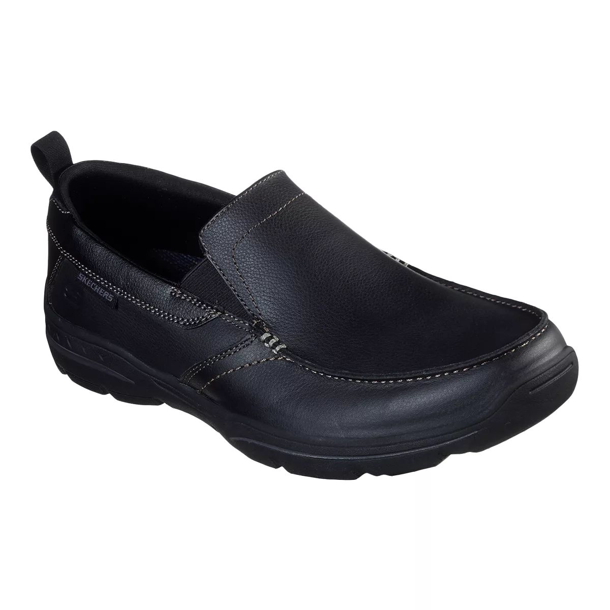 Skechers Men's Harper Forde Shoes, Slip On, Casual, Cushioned, Leather